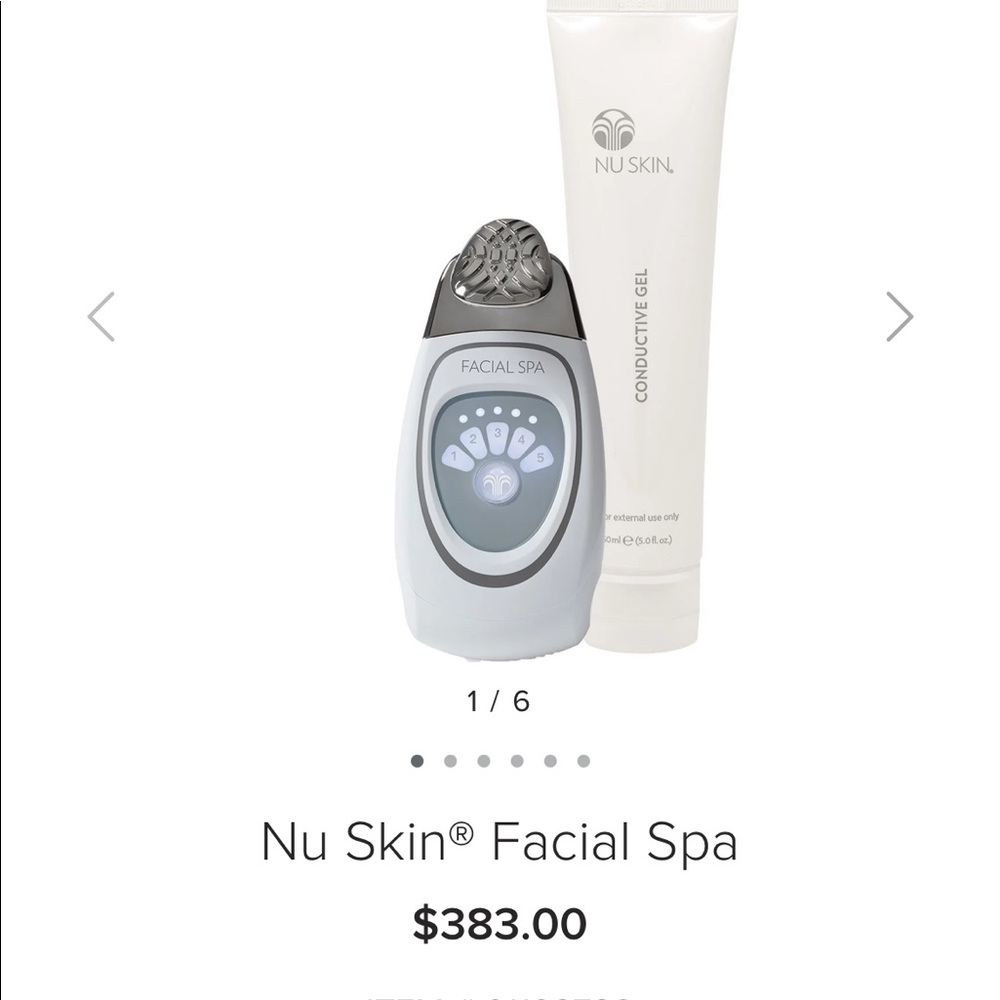Nuskin facial spa